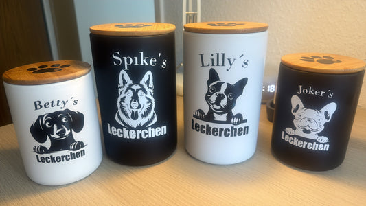 Personalisierte Hundekeksdose 🐾