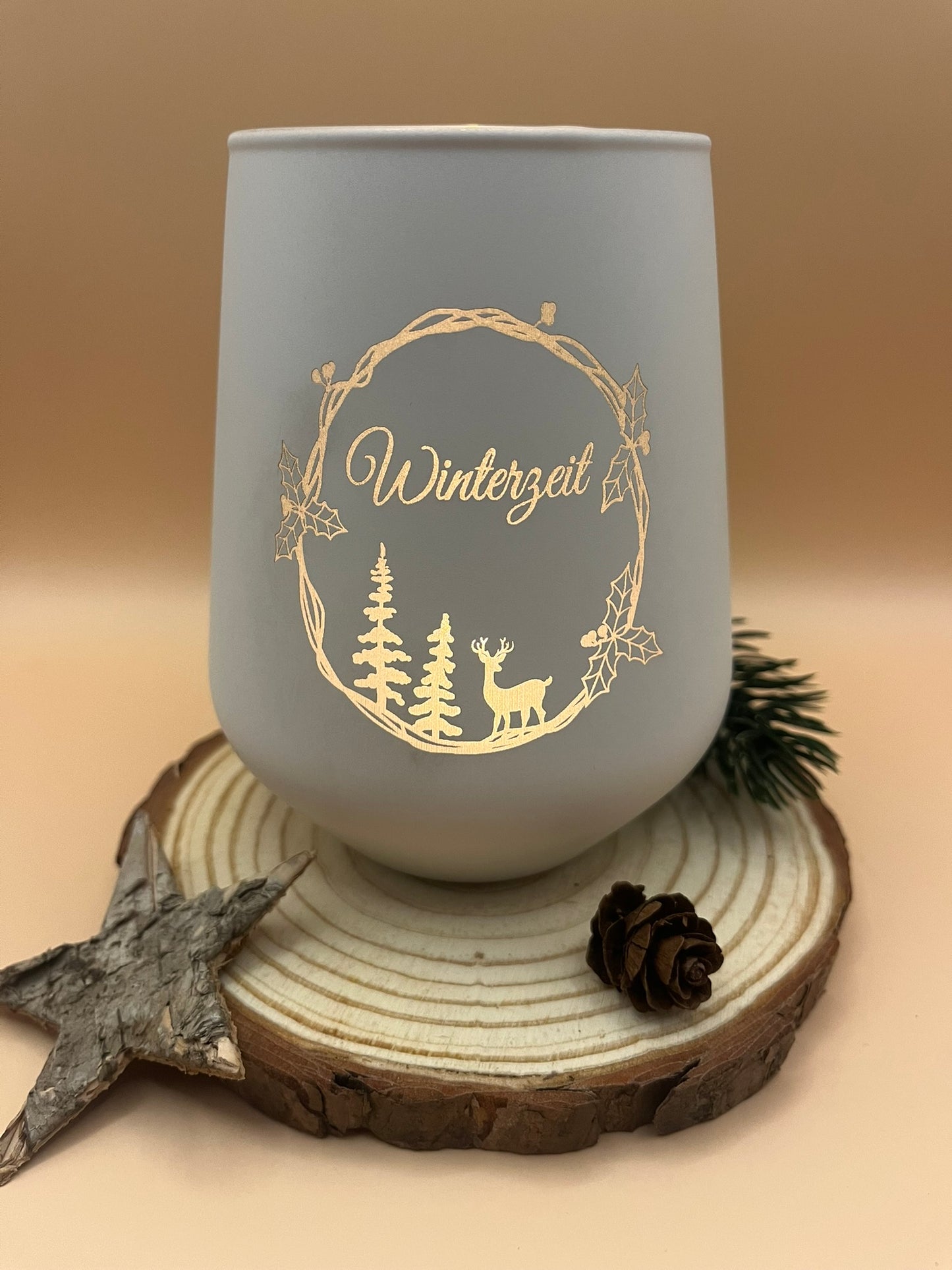 Windlicht Winterzeit