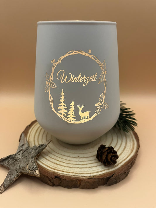 Windlicht Winterzeit