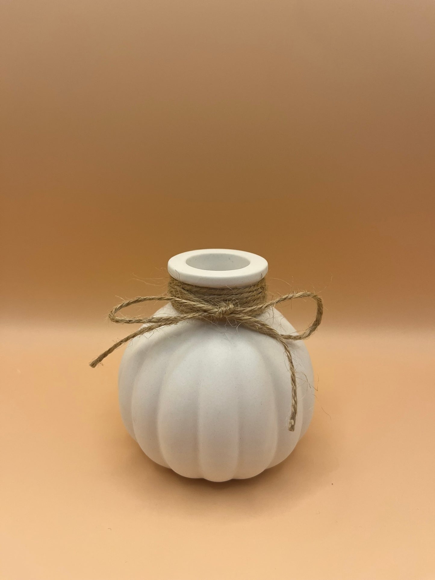 Runde Vase für Trockenblumen oder runder Kerzenhalter