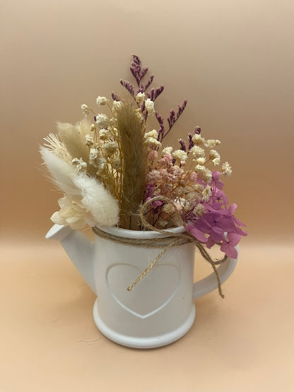 Vase als Gießkanne Deko