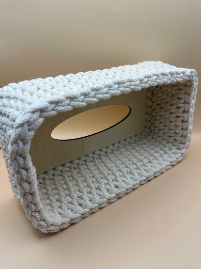 Gehäkelte Tücher-Box