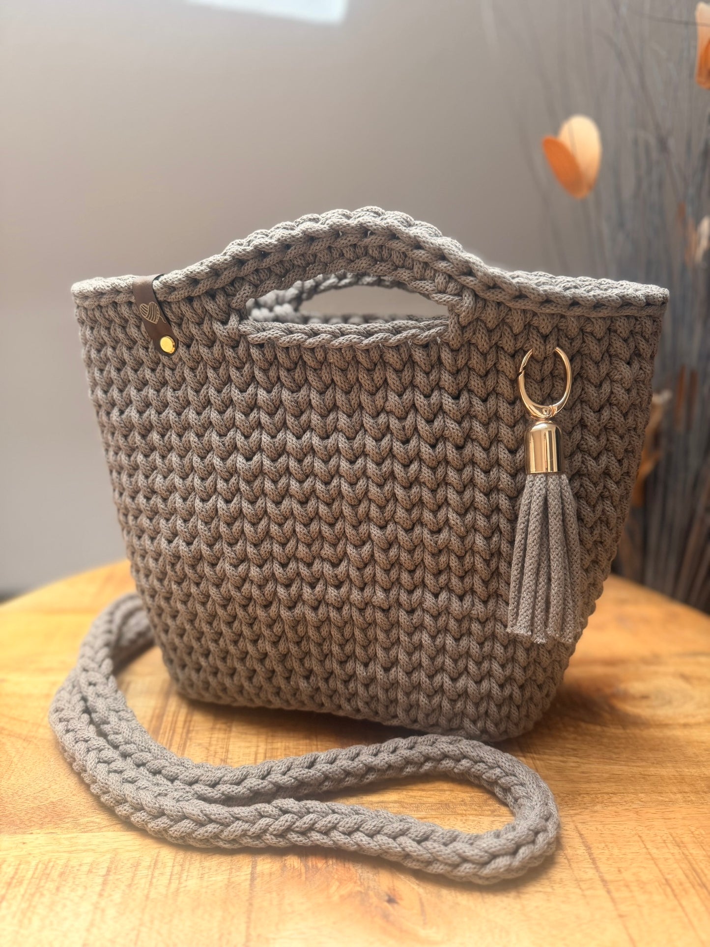 Gehäkelte Tasche Iris