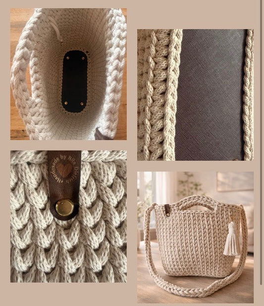 Gehäkelte Tasche Iris